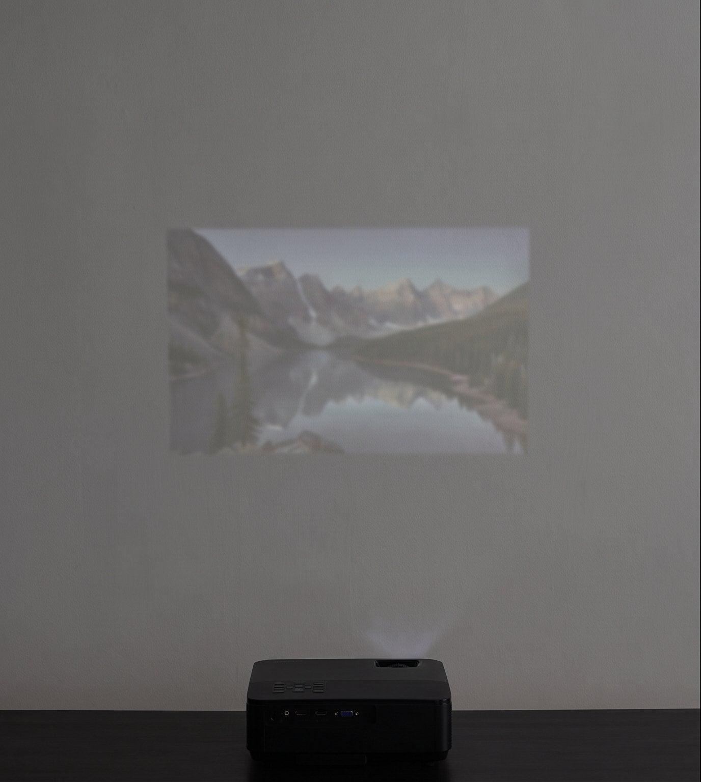 Dim, washed-out picture from a knockoff projector